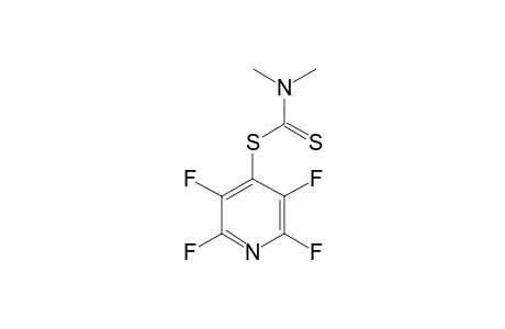 2,3,5,6-TETRAFLUORO-4-PYRIDYL_N,N-DIMETHYLDITHIOCARBAMATE