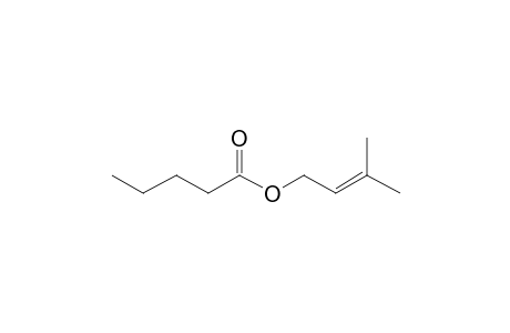 Valeric acid, 3-methylbut-2-enyl ester