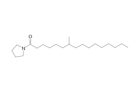 Pyrrolidine, 1-(7-methyl-1-oxohexadecyl)-