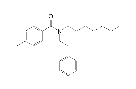 p-Toluylamide, N-(2-phenylethyl)-N-heptyl-