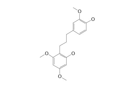 1-(2'-HYDROXY-4',6'-DIMETHOXYPHENYL)-3-(3''-METHOXY-4''-HYDROXYPHENYL)-PROPANE