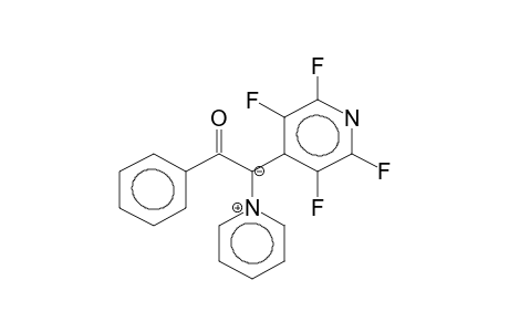 PYRIDINIUM BENZOYL(TETRAFLUORO-4-PYRIDYL)METHYLIDE