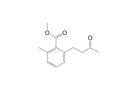 methyl 2-methyl-6-(3-oxobutyl)benzoate