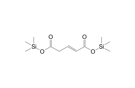 (E)-2-pentenedioic acid bis(trimethylsilyl) ester