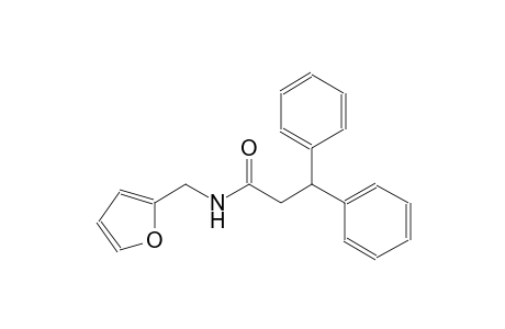 N-(2-furylmethyl)-3,3-diphenylpropanamide