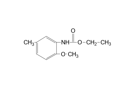 2-methoxy-5-methylcarbanilic acid, ethyl ester
