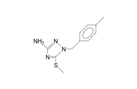 5-AMINO-2-(PARA-METHYLBENZYL)-3-METHYLTHIO-1,2,4-TRIAZOLE