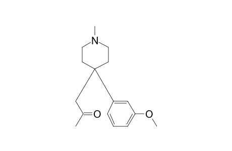 Piperidine, 1-methyl-4-acetylmethyl-4-[3-methoxyphenyl]-