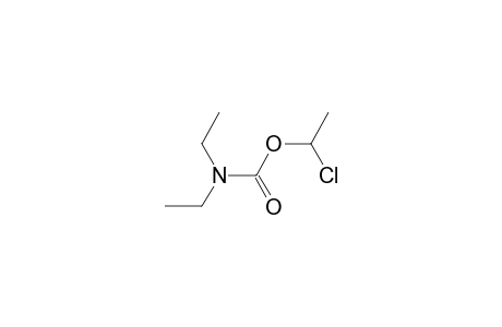 Carbamic acid, diethyl-, 1-chloroethyl ester