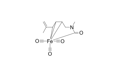 [(4-6-.eta.(3))-2-Aza-2,7-dimethyl-1-oxo-octa-5,7-diene-1,4-diyl]tricarbonyliron(II)