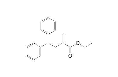 Ethyl 2-(2,2-diphenylethyl)acrylate