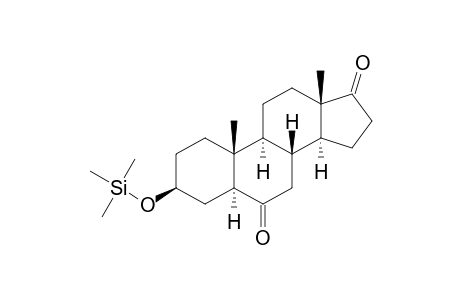 5.ALPHA.-ANDROSTAN-3.BETA.-OL-6,17-DIONE-TRIMETHYLSILYL ETHER