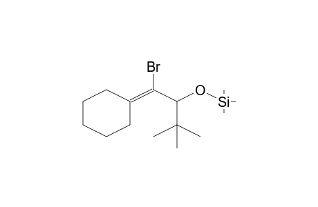 (1-[Bromo(cyclohexylidene)methyl]-2,2-dimethylpropoxy)(trimethyl)silane