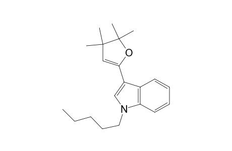 5-(1-Pentyl-1H-indol-3-yl)-2,2,3,3-tetramethyl-2,3-dihydrofurane