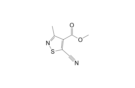 Methyl 5-cyano-3-methylisothiazole-4-carboxylate