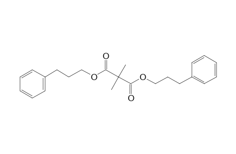 Dimethylmalonic acid, di(3-phenylpropyl) ester