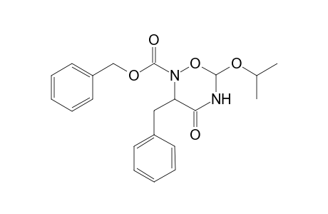 3-Benzyl-2-benzyloxycarbonyl)-6-isopropoxy-1-oxa-2,5-diaza-4-oxocyclohexane