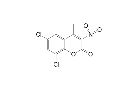 6,8-dichloro-4-methyl-3-nitrocoumarin