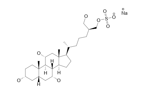 (25S)-(+)-3-ALPHA,7-ALPHA,11-ALPHA,26-TETRAHYDROXY-5-BETA-CHOLESTAN-27-YL-SODIUM-SULFATE