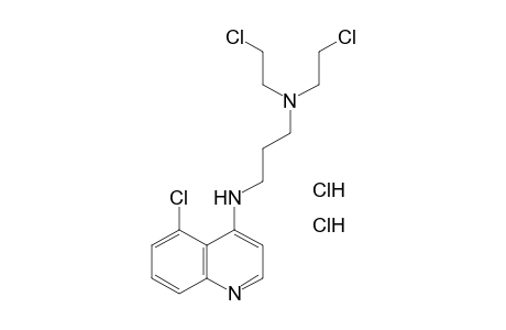 4-{3-[bis(2-chloroethyl)amino]propylamino}-5-chloroquinoline, dihydrochloride