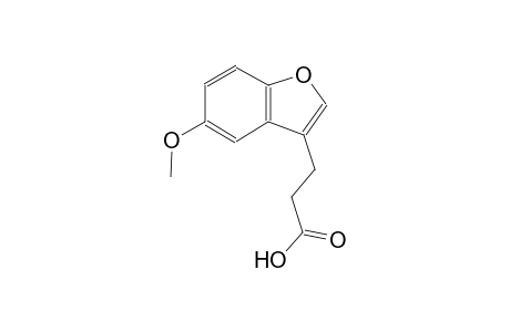 5-methoxy-3-benzofuranpropionic acid