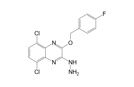 5,8-Dichloro-3-(p-fluorobenzyloxy)-2-hydrazinoquinoxaline