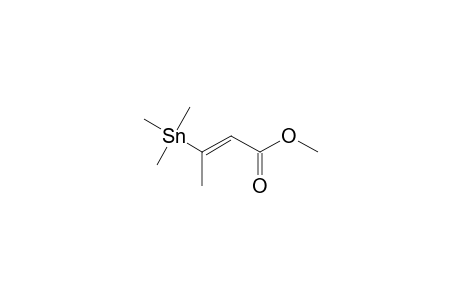 (E)-3-trimethylstannyl-2-butenoic acid methyl ester