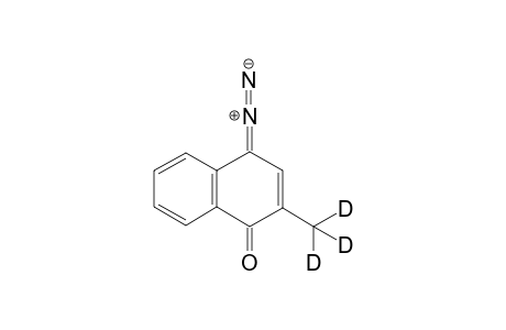 4-Diazonio-2-(trideuteromethyl)-1-naphthalenolate