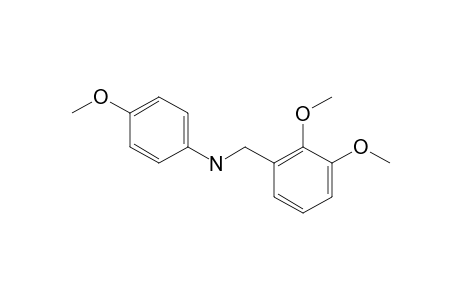 2,3-dimethoxy-N-(p-methoxyphenyl)benzylamine