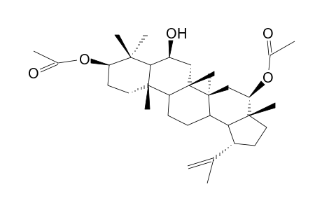 3beta,16beta-DIACETOXY-6beta-HYDROXYLUP-20(29)ENE