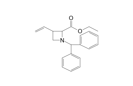 1-Benzhydryl-3-vinylazetidine-2-carboxylic acid, ethyl ester