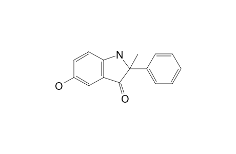 5-Hydroxy-2-methyl-2-phenyl-2,3-dihydro-1H-indole-3-one