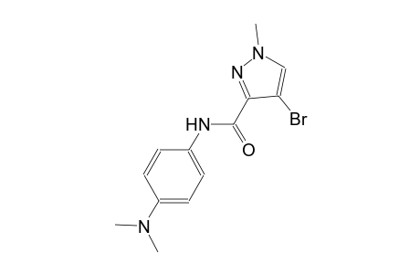 4-bromo-N-[4-(dimethylamino)phenyl]-1-methyl-1H-pyrazole-3-carboxamide