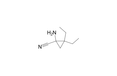 1-Amino-2,2-diethyl-1-cyclopropanecarbonitrile
