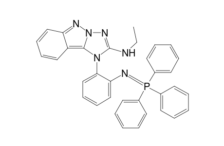 2-Ethylamino-1-[(o-(triphenylphosphanyl)imino)phenyl]indazolo[3,2-e][1,2,4]triazole