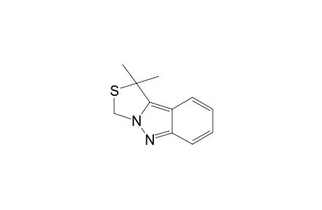 1,1-Dimethyl-1,3-dihydrothiazolo[3,4-b]indazole