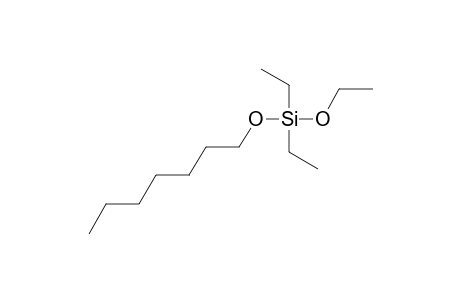 Silane, diethylethoxyheptyloxy-