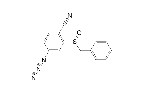 4-Azido-2-phenylmethanesulfinyl-benzonitrile