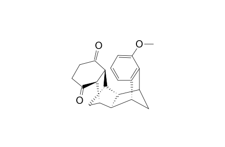 (1.alpha.,2.alpha.,3.alpha.,6.alpha.,7.alpha.,8.alpha.,9.beta.,14.beta.)-4,5-Benzo-3'-methoxypentacyclo[6.6.1.1(3,6).0(2,7).0(9,14)]hexadec-4-ene-10,13-dione