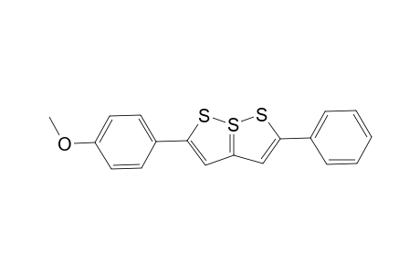 [1,2]Dithiolo[1,5-b][1,2]dithiole-7-SIV, 2-(4-methoxyphenyl)-5-phenyl-