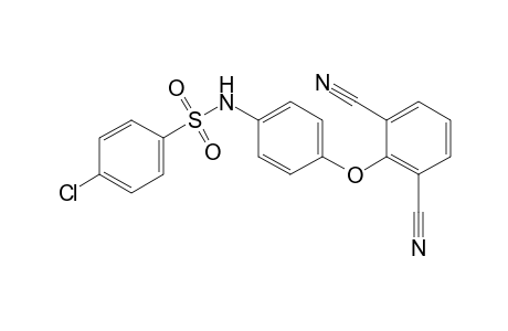 4-chloro-4'-(2,6-dicyanophenoxy)benzenesulfonanilide