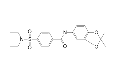 4-(diethylsulfamoyl)-N-(2,2-dimethyl-1,3-benzodioxol-5-yl)benzamide