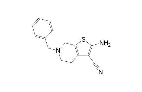 2-Amino-6-benzyl-4,5,6,7-tetrahydrothieno[2,3-c]pyridine-3-carbonitrile