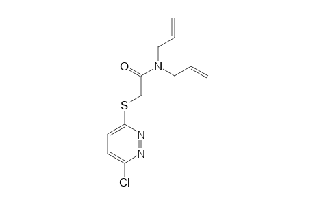 2-[(6-chloro-3-pyridazinyl)thio]-N,N-diallylacetamide