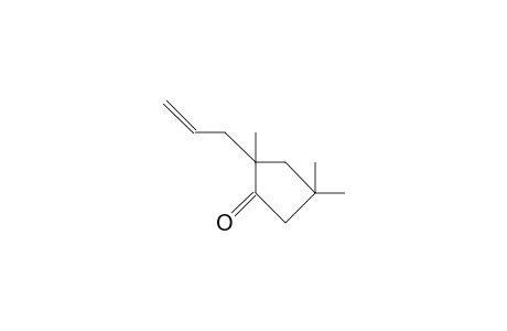 2-Allyl-2,4,4-trimethyl-cyclopentan-1-one