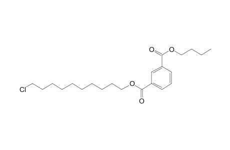 Isophthalic acid, butyl 10-chlorodecyl ester