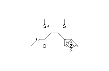 3-Methylthio-3-cyclopentadienyl-2-dimethylsulfonio-propanoic acid, methyl ester