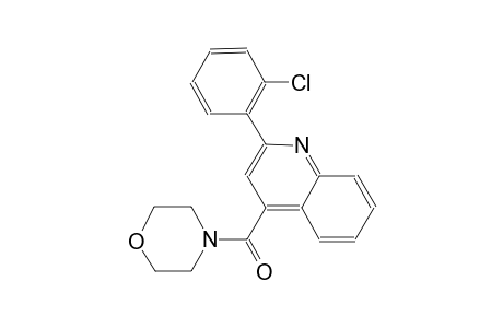 2-(2-chlorophenyl)-4-(4-morpholinylcarbonyl)quinoline