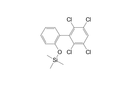 2-Hydroxy-2',3',5',6'-tetrachlorobiphenyl, trimethylsilyl ether