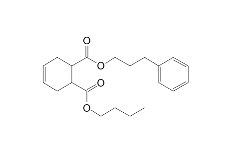 cis-Cyclohex-4-en-1,2-dicarboxylic acid, butyl 3-phenylpropyl ester